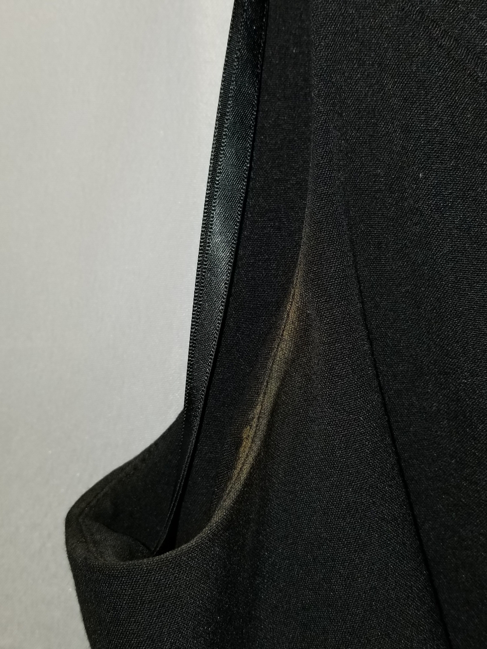 Black Sleeveless Layered Sheath Mini Dress, By Marvin Richards - Picture 8 of 10
